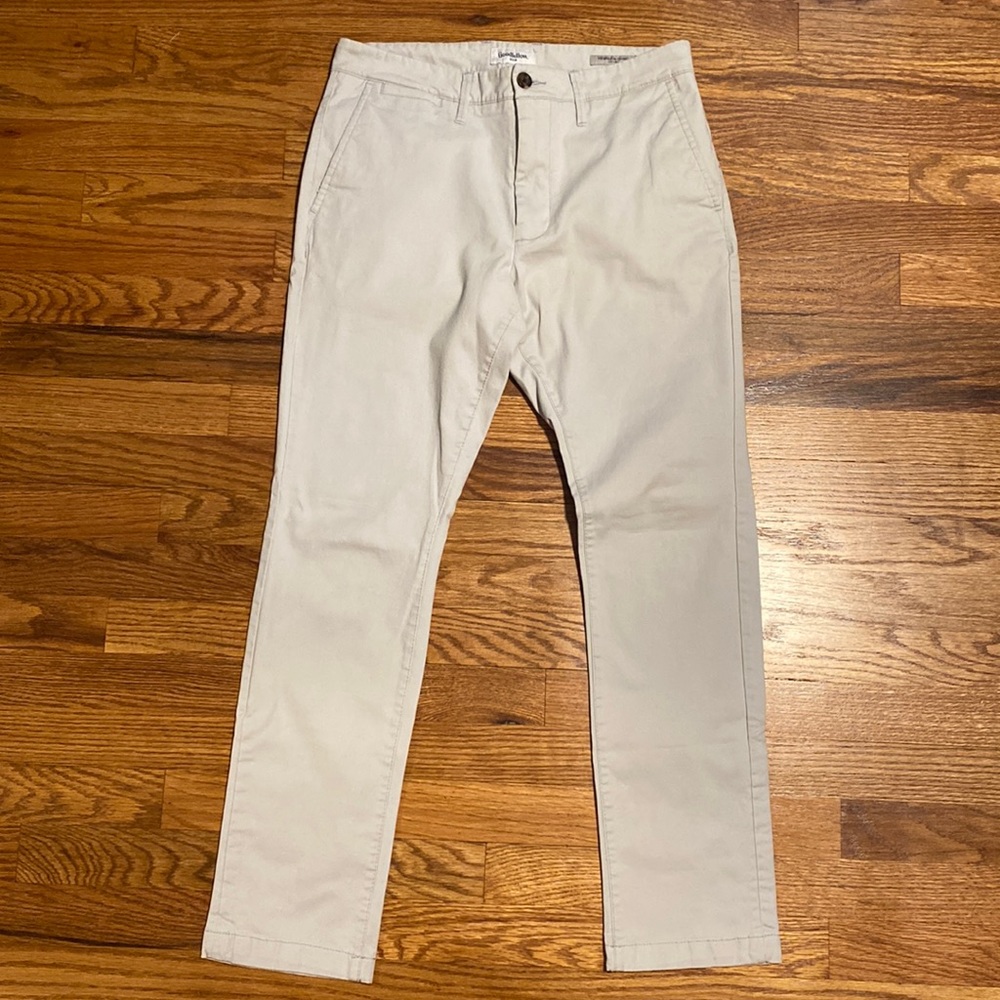 Mens Hennepin Chino Slim Fit 31x30 tan